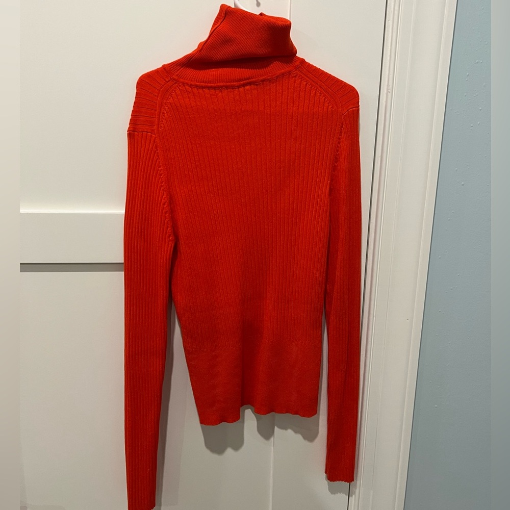 ZARA red turtleneck in size medium.